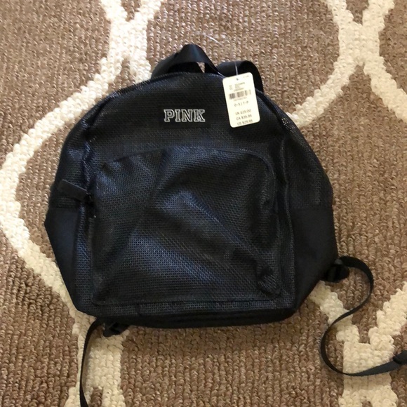 mini mesh backpack